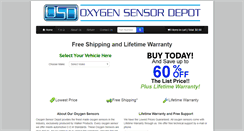 Desktop Screenshot of oxygensensordepot.com